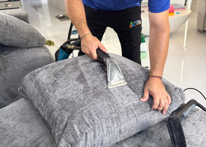 Upholstery cushion cleaning experts cleaners